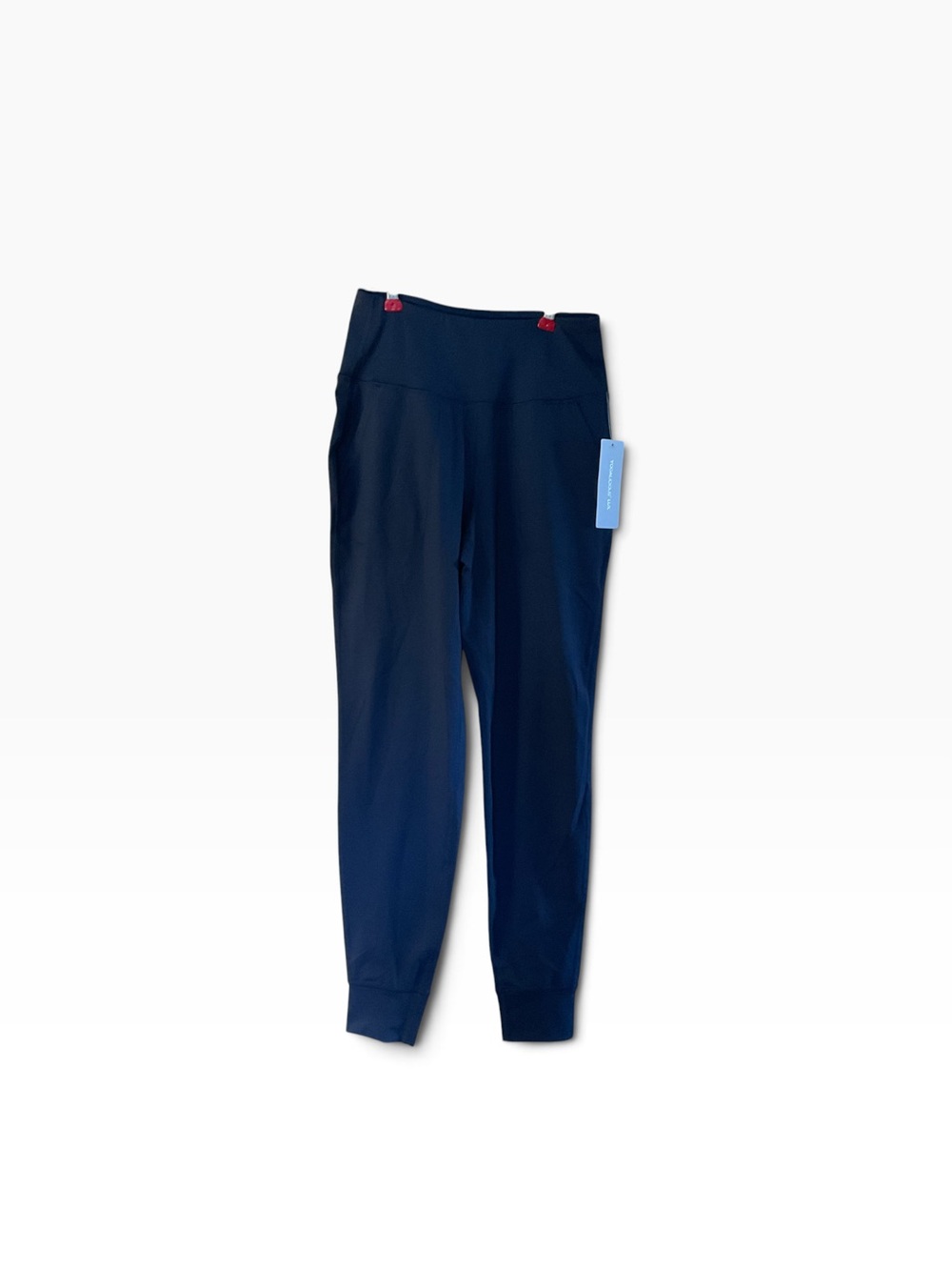 Yogalicious Lux Namaste Flow Jogger Navy Blue High Rise Pants XS NWT